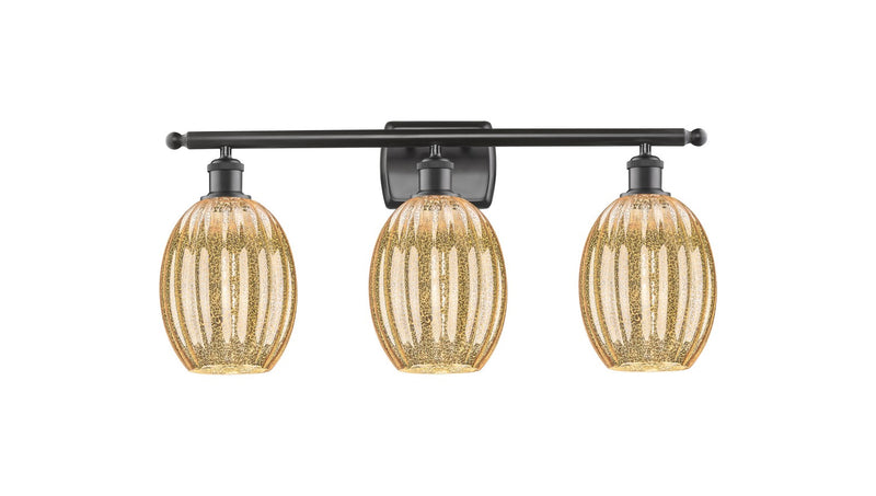 Innovations 516-3W-OB-G459-6ME Three Light Bath Vanity, Oil Rubbed Bronze