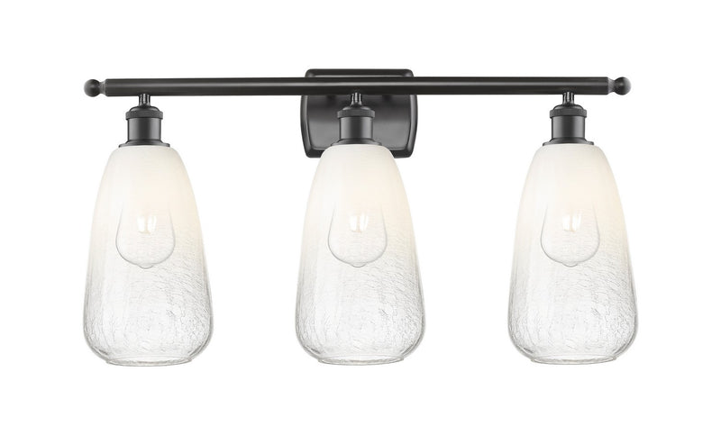 Innovations 516-3W-OB-G480-6OP Three Light Bath Vanity, Oil Rubbed Bronze
