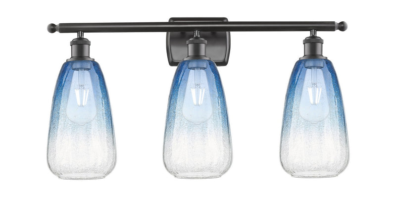 Innovations 516-3W-OB-G480-6SB Three Light Bath Vanity, Oil Rubbed Bronze