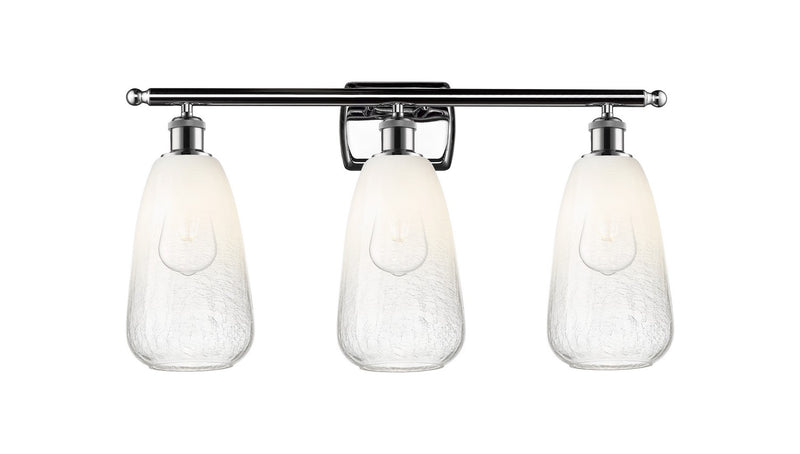 Innovations 516-3W-PC-G480-6OP Three Light Bath Vanity, Polished Chrome