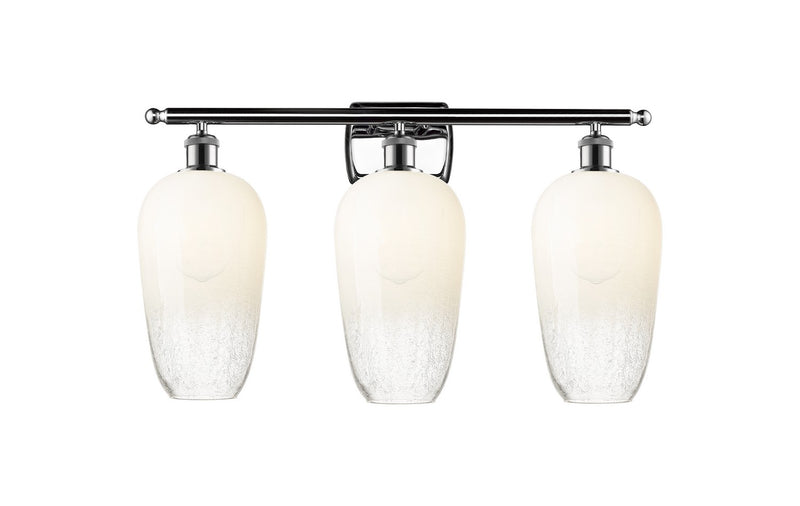 Innovations 516-3W-PC-G484-7OP Three Light Bath Vanity, Polished Chrome