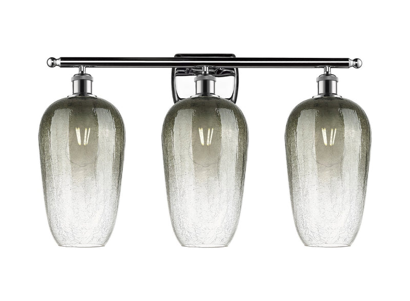 Innovations 516-3W-PC-G484-7SL Three Light Bath Vanity, Polished Chrome