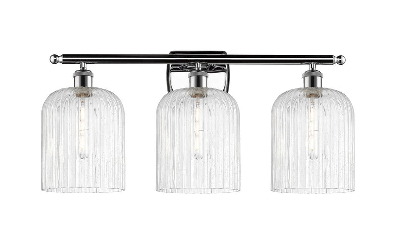 Innovations 516-3W-PC-G559-8SDY Three Light Bath Vanity, Polished Chrome