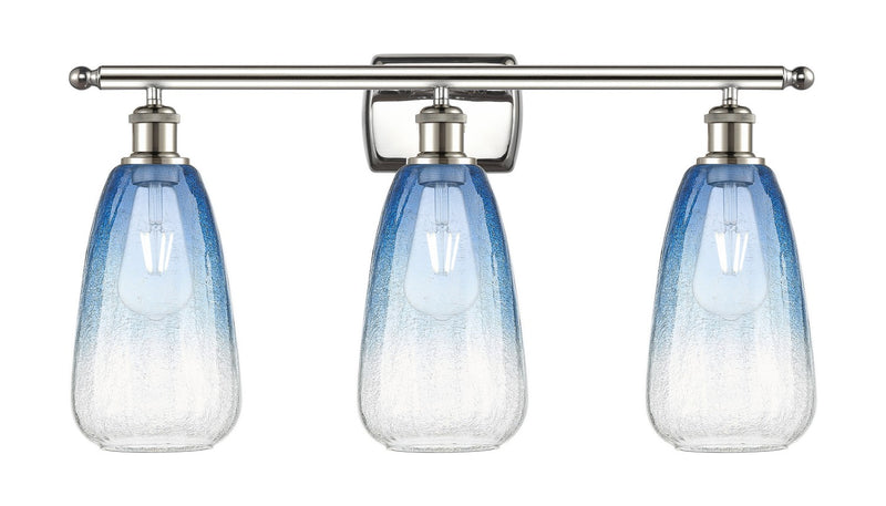 Innovations 516-3W-PN-G480-6SB Three Light Bath Vanity, Polished Nickel