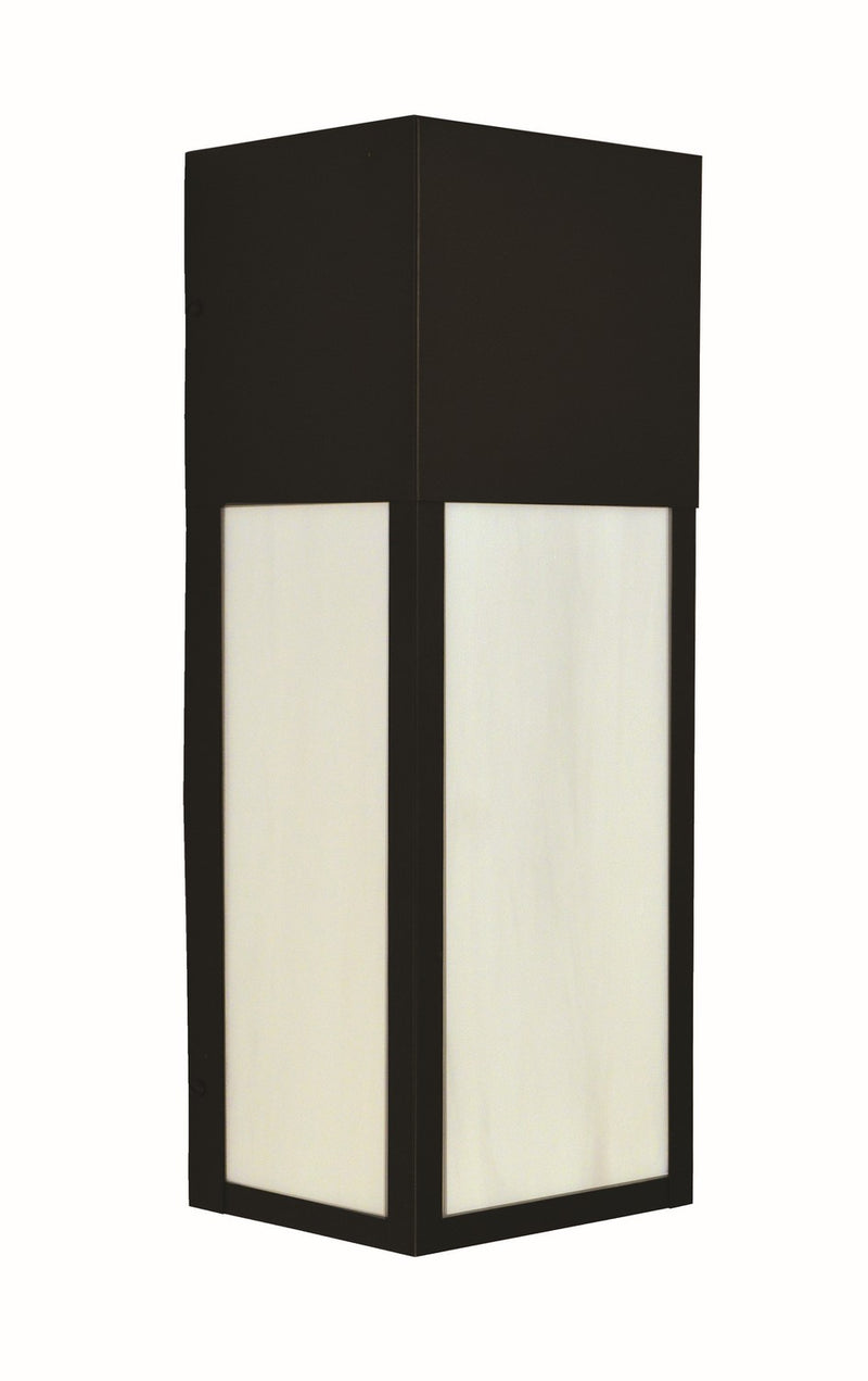 Arroyo BDS-15WO-BK One Light Wall Mount, Satin Black