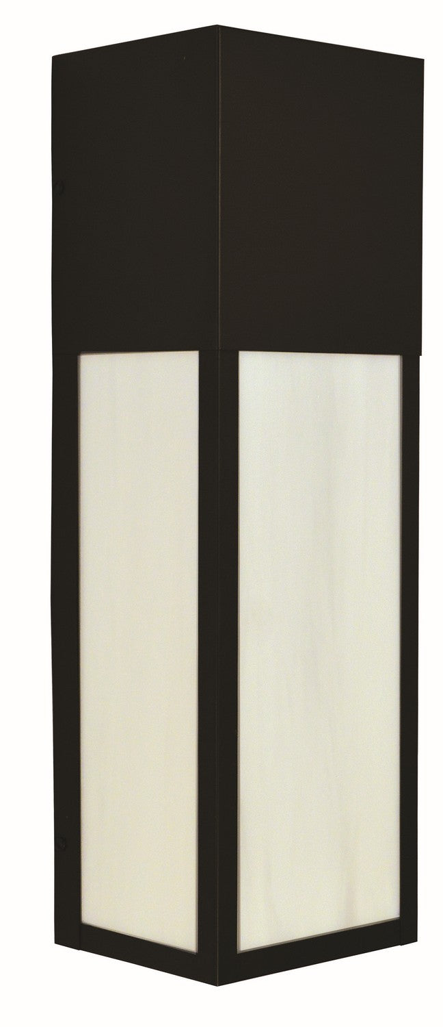 Arroyo BDS-18WO-BK One Light Wall Mount, Satin Black