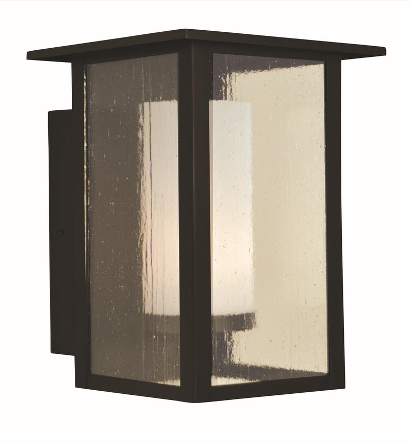 Arroyo MEW-8CS-BK One Light Wall Mount, Satin Black