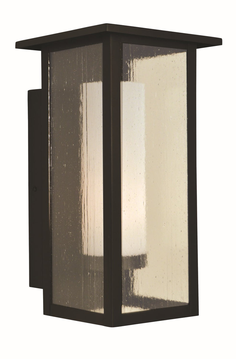 Arroyo MEW-8LCS-BK One Light Wall Mount, Satin Black