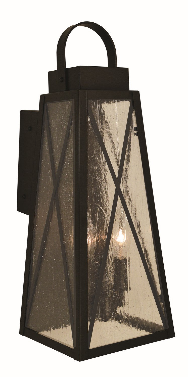 Arroyo NTW-7CS-BK Two Light Wall Mount, Satin Black