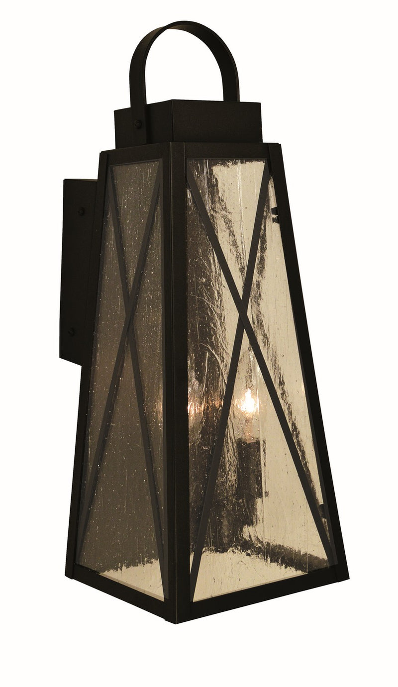 Arroyo NTW-9CS-BK Two Light Wall Mount, Satin Black