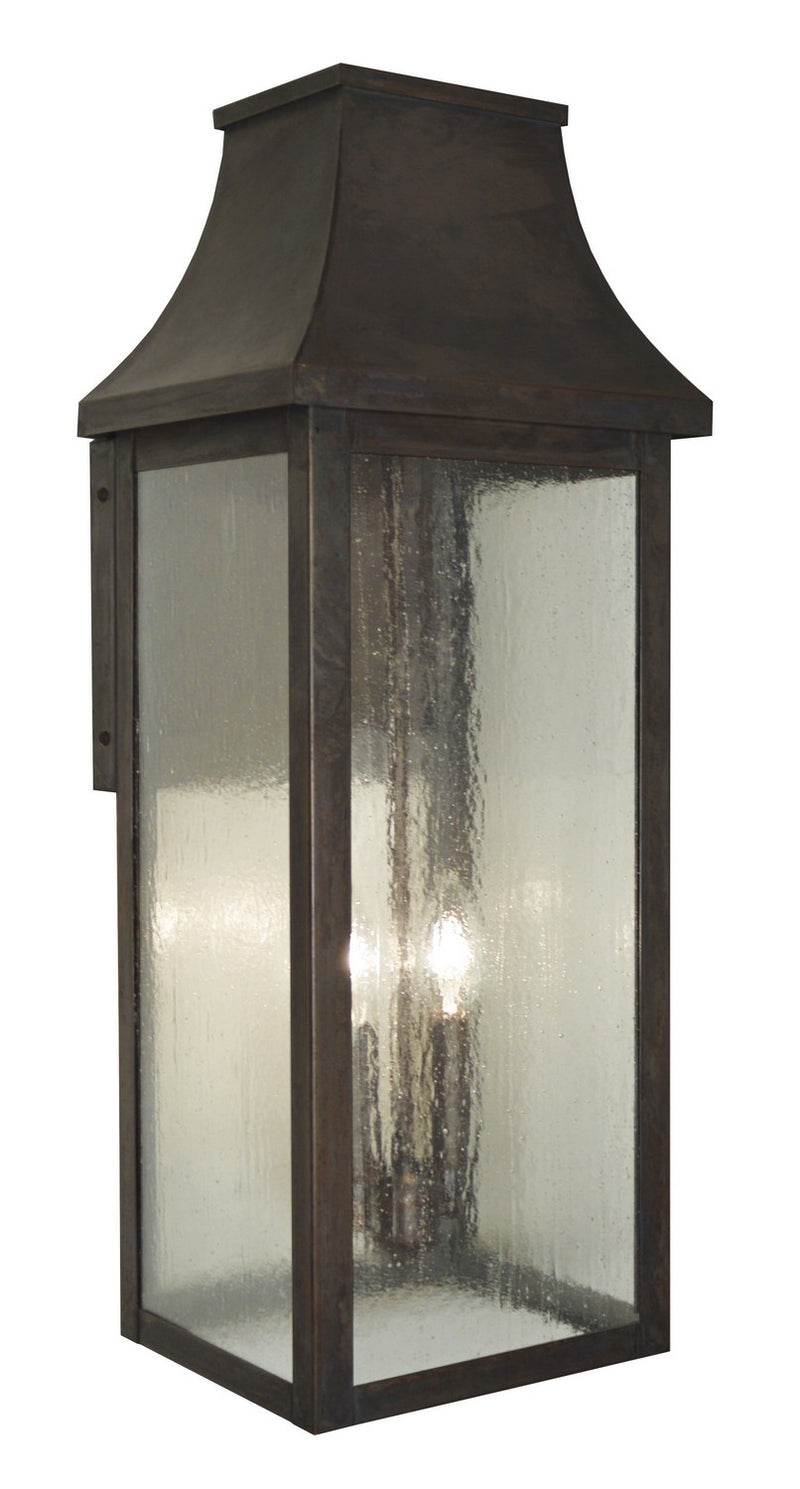 Arroyo PRW-7LCS-MB Two Light Flush /Wall Mount, Mission Brown