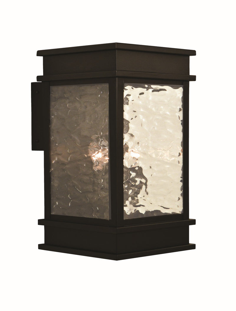 Arroyo ROW-6FL-BK Two Light Wall Mount, Satin Black