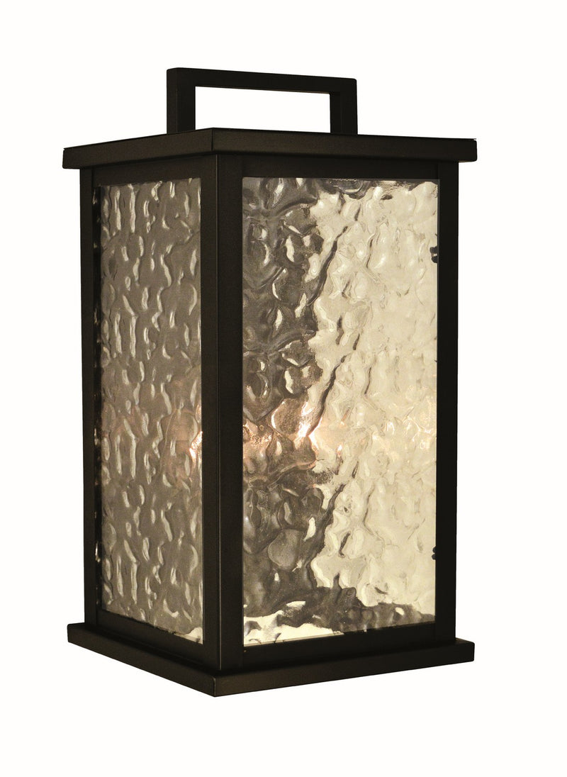 Arroyo RPW-6FL-BK Two Light Wall Mount, Satin Black