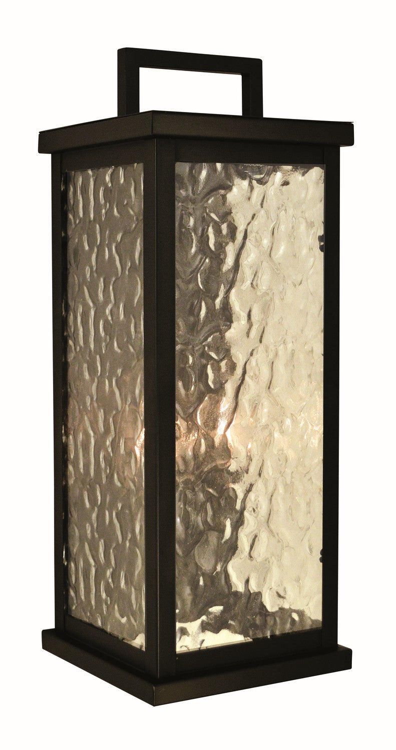 Arroyo RPW-7FL-BK Two Light Wall Mount, Satin Black
