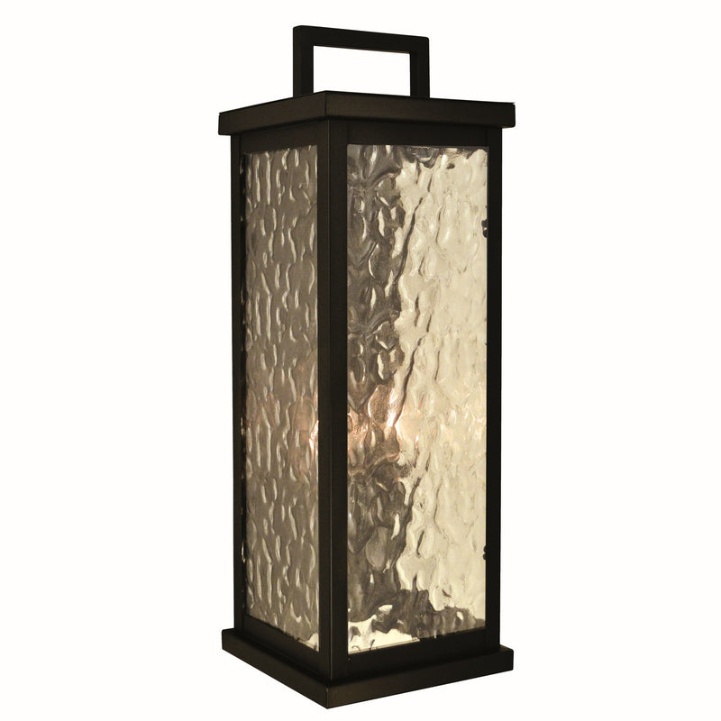 Arroyo RPW-9FL-BK Two Light Wall Mount, Satin Black