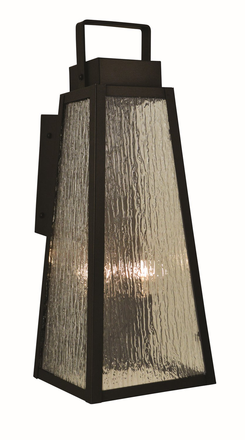 Arroyo WEW-7RM-BK Two Light Wall Mount, Satin Black