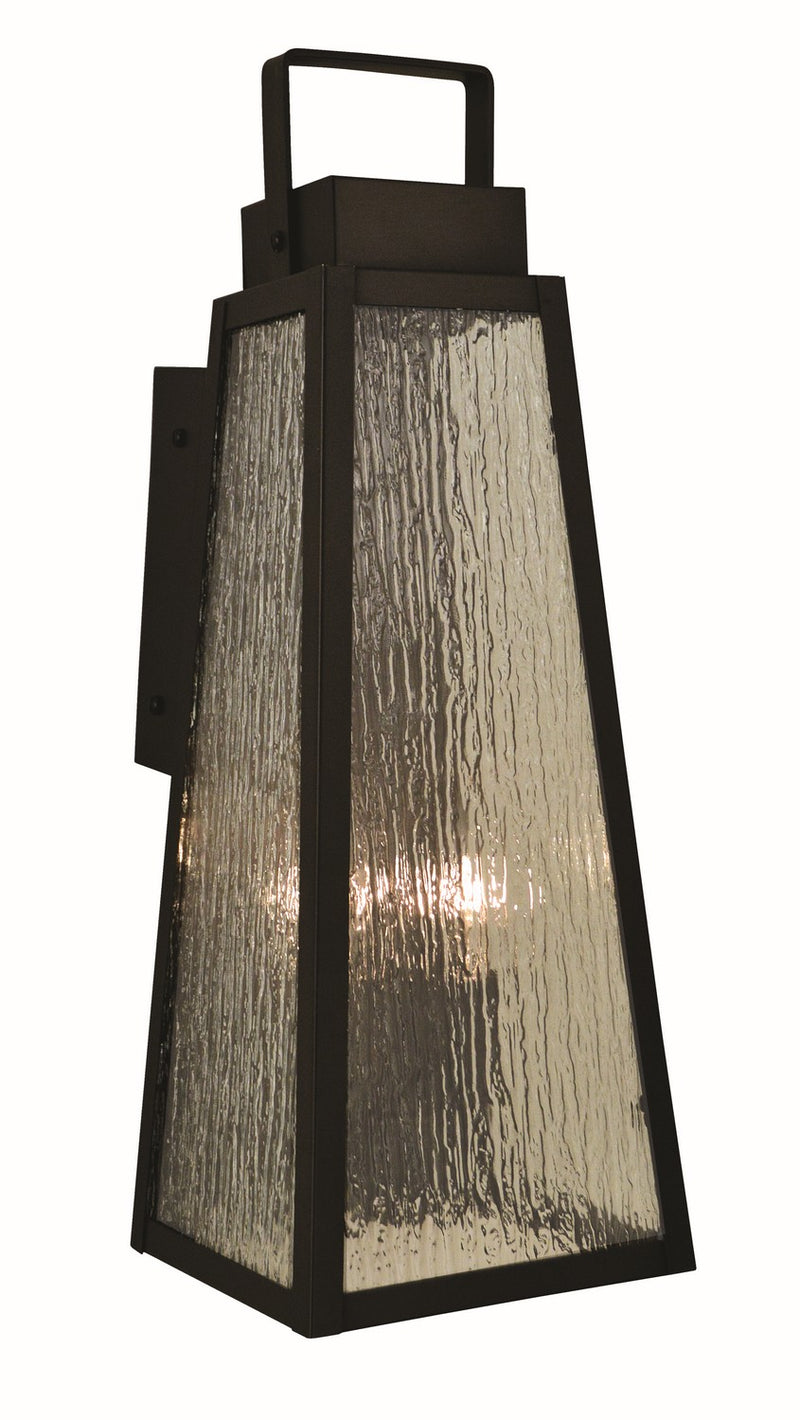 Arroyo WEW-9RM-BK Two Light Wall Mount, Satin Black