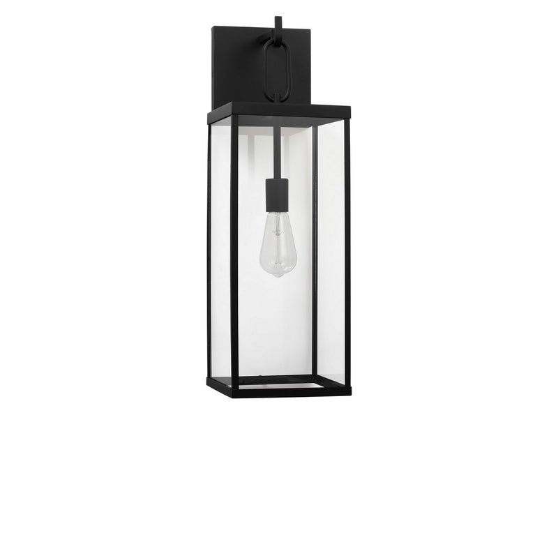 Generation Lighting GLO1781TXB One Light Lantern, Textured Black