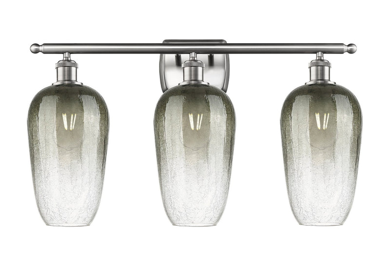 Innovations 516-3W-SN-G484-7SL Three Light Bath Vanity, Brushed Satin Nickel