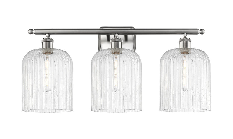 Innovations 516-3W-SN-G559-8SDY Three Light Bath Vanity, Brushed Satin Nickel