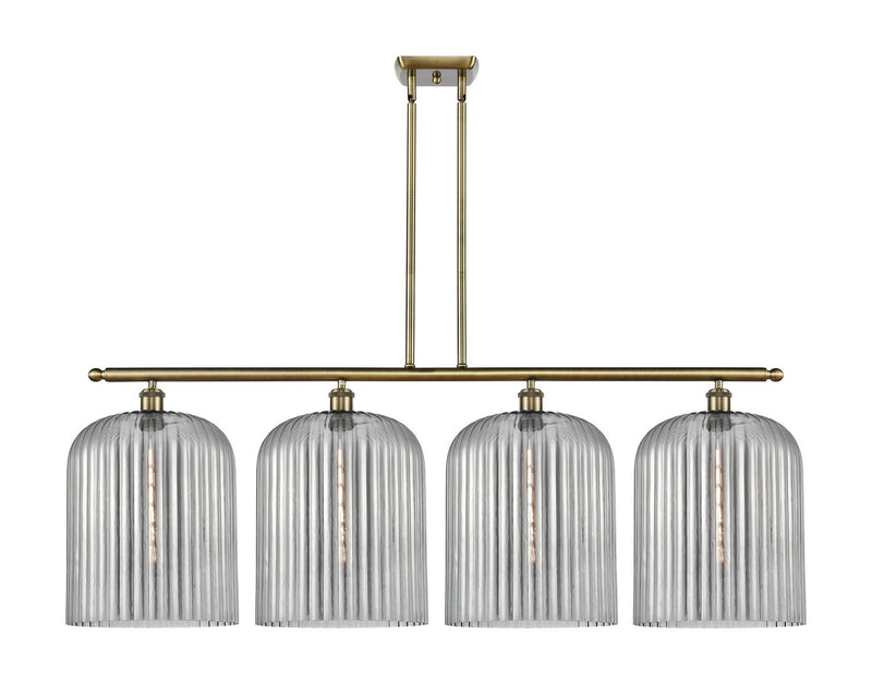 Innovations 516-4I-AB-G559-12SM Four Light Island Pendant, Antique Brass
