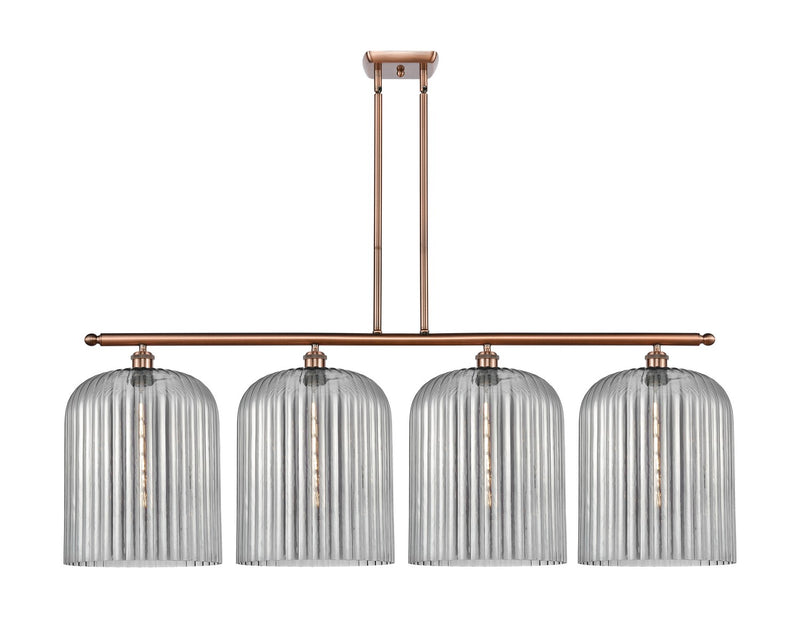 Innovations 516-4I-AC-G559-12SM Four Light Island Pendant, Antique Copper
