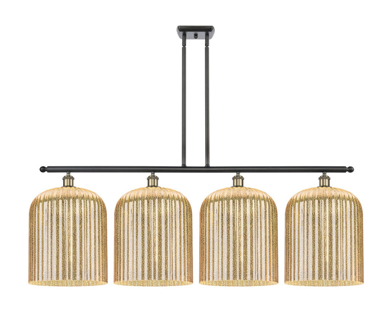 Innovations 516-4I-BAB-G559-12ME Four Light Island Pendant, Black Antique Brass