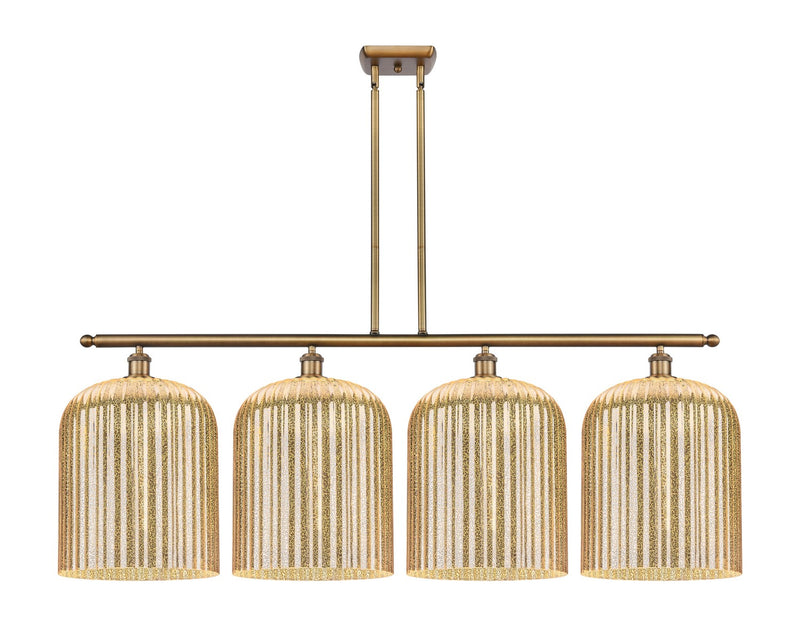 Innovations 516-4I-BB-G559-12ME Four Light Island Pendant, Brushed Brass