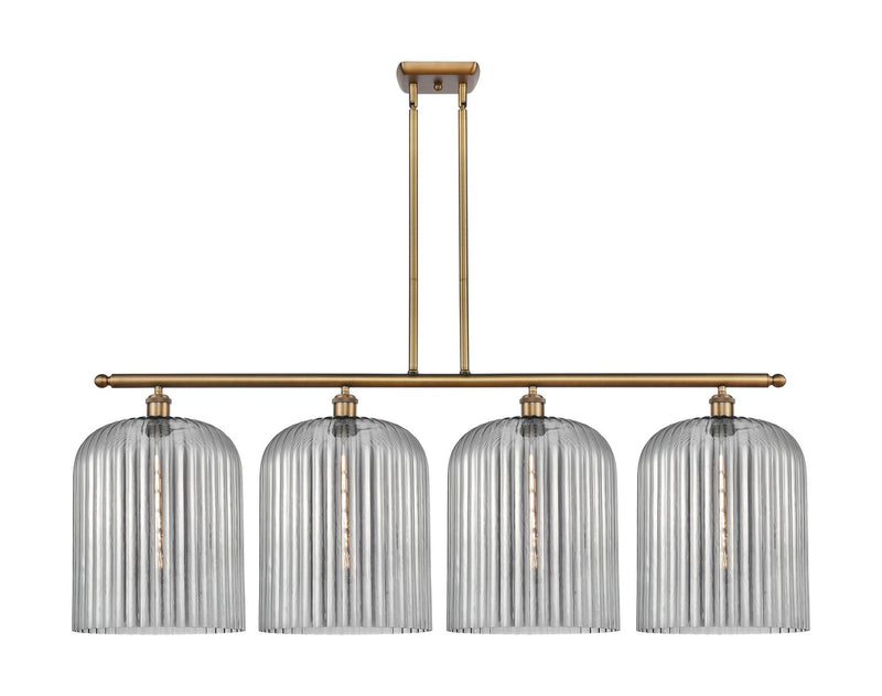 Innovations 516-4I-BB-G559-12SM Four Light Island Pendant, Brushed Brass