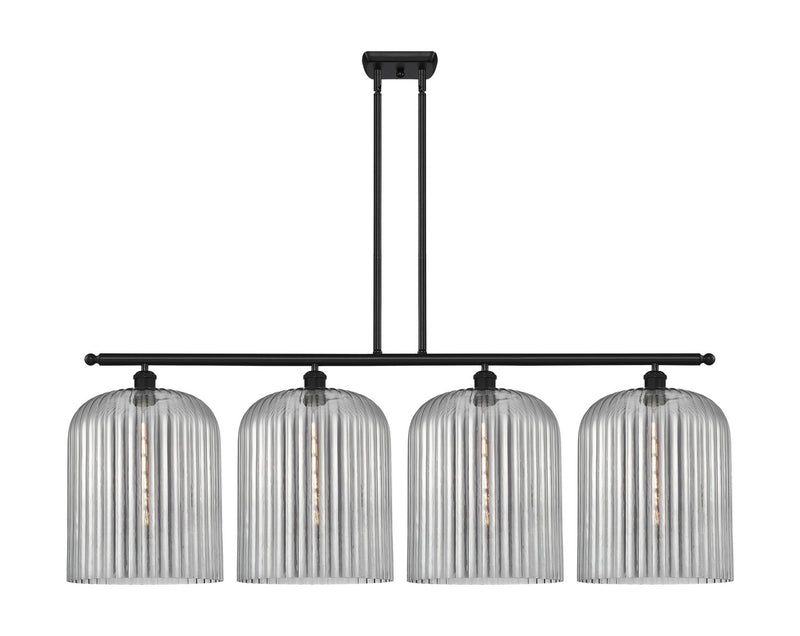 Innovations 516-4I-BK-G559-12SM Four Light Island Pendant, Matte Black
