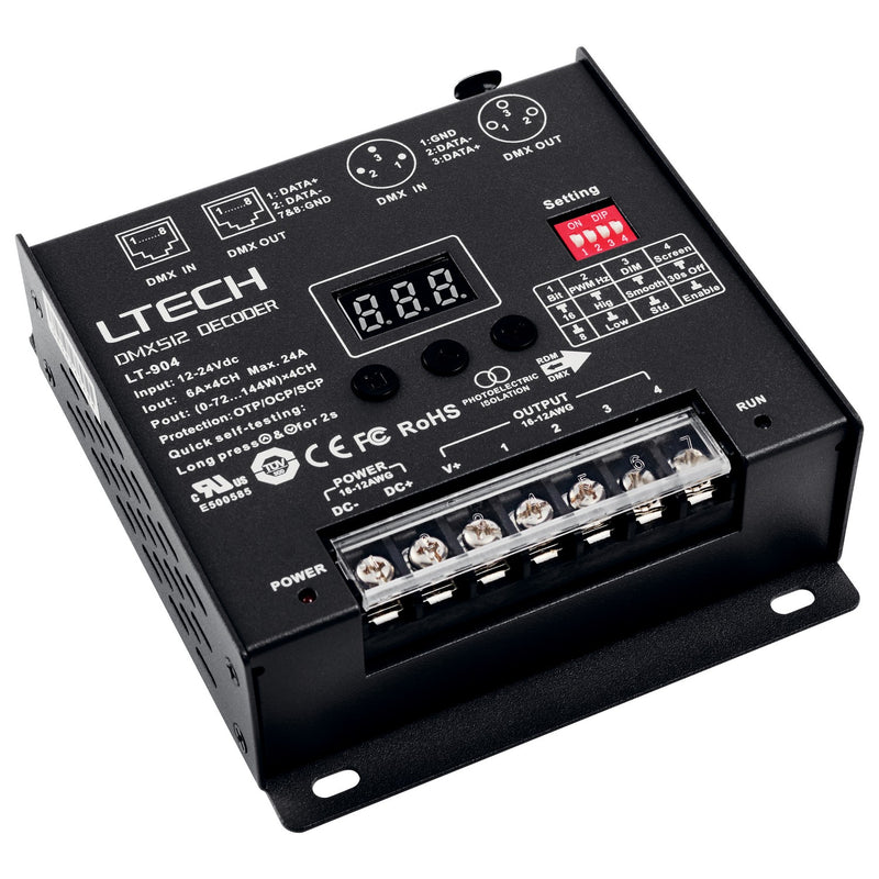 Kichler 1DMXDBK Decoder, Black