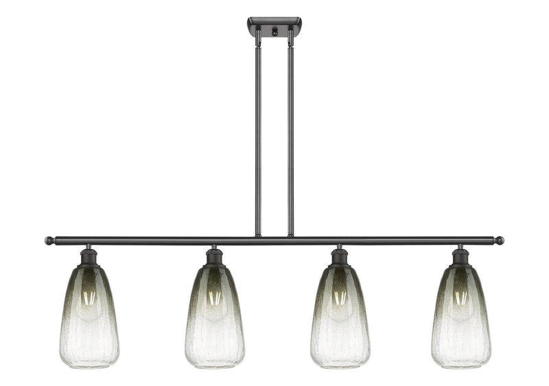 Innovations 516-4I-OB-G480-6SL Four Light Island Pendant, Oil Rubbed Bronze