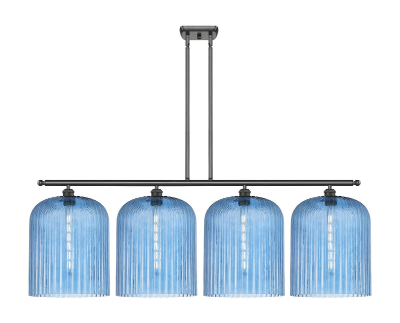 Innovations 516-4I-OB-G559-12BL Four Light Island Pendant, Oil Rubbed Bronze