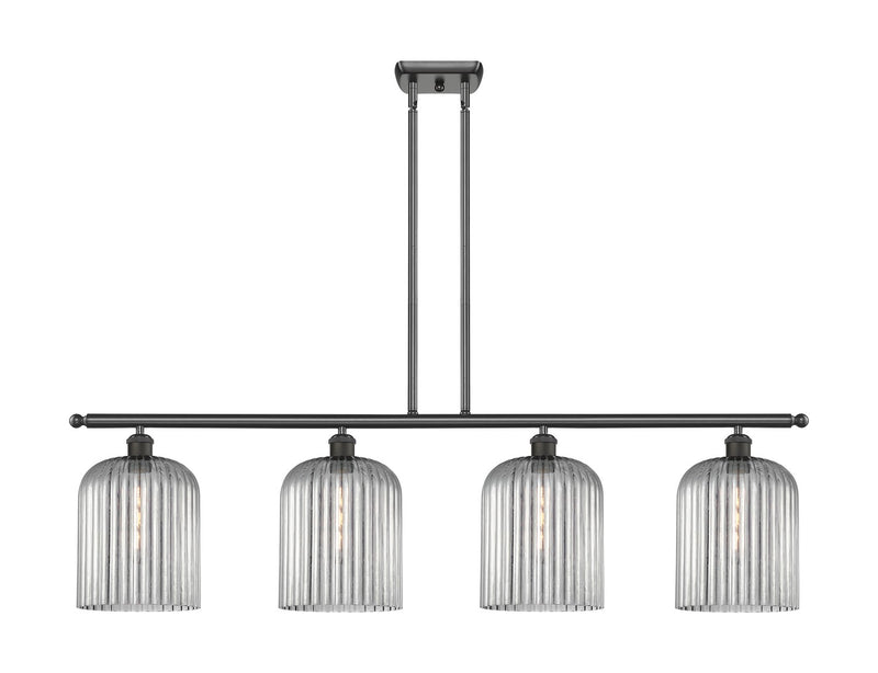 Innovations 516-4I-OB-G559-8SM Four Light Island Pendant, Oil Rubbed Bronze