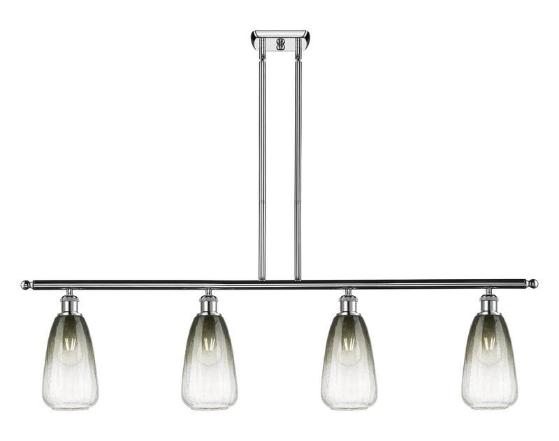 Innovations 516-4I-PC-G480-6SL Four Light Island Pendant, Polished Chrome