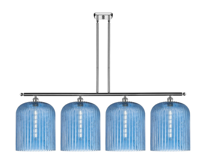 Innovations 516-4I-PC-G559-12BL Four Light Island Pendant, Polished Chrome
