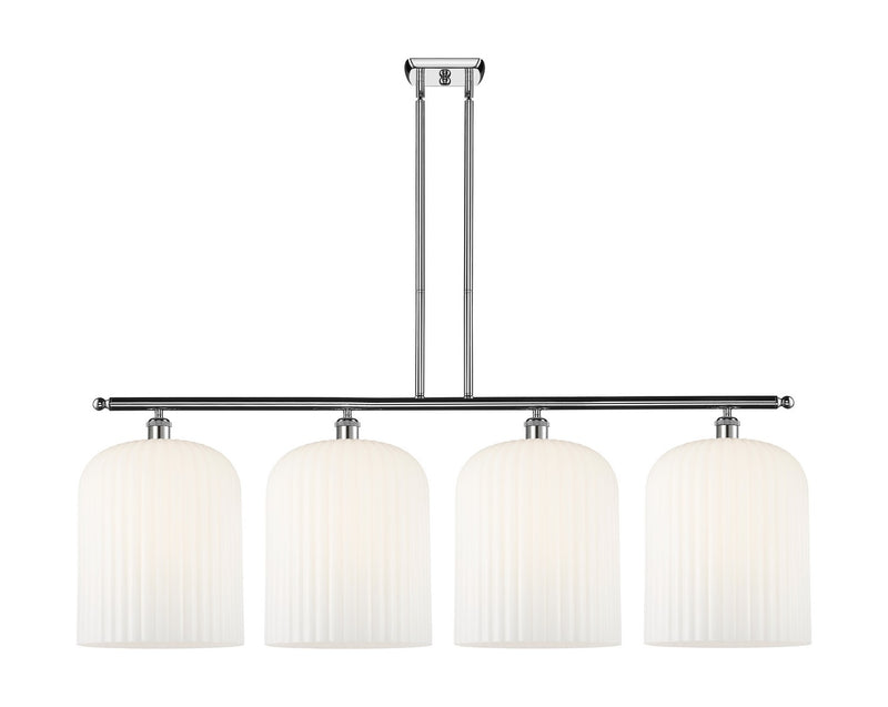 Innovations 516-4I-PC-G559-12GWH Four Light Island Pendant, Polished Chrome