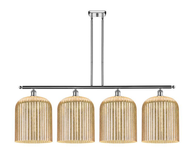 Innovations 516-4I-PC-G559-12ME Four Light Island Pendant, Polished Chrome