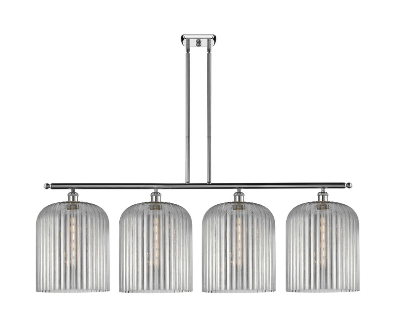 Innovations 516-4I-PC-G559-12SM Four Light Island Pendant, Polished Chrome