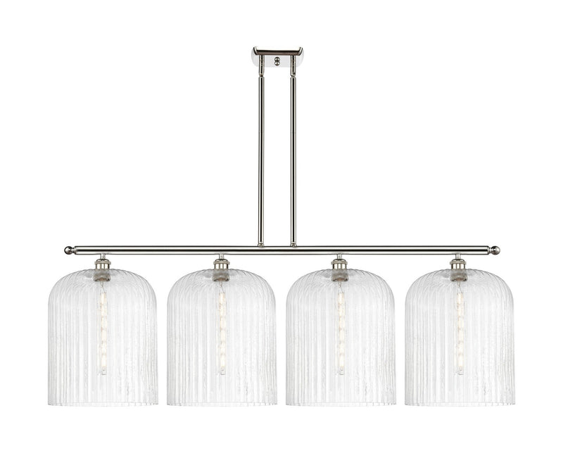 Innovations 516-4I-PN-G559-12SDY Four Light Island Pendant, Polished Nickel