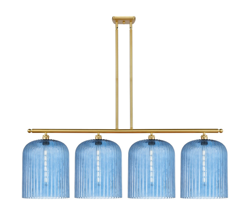 Innovations 516-4I-SG-G559-12BL Four Light Island Pendant, Satin Gold
