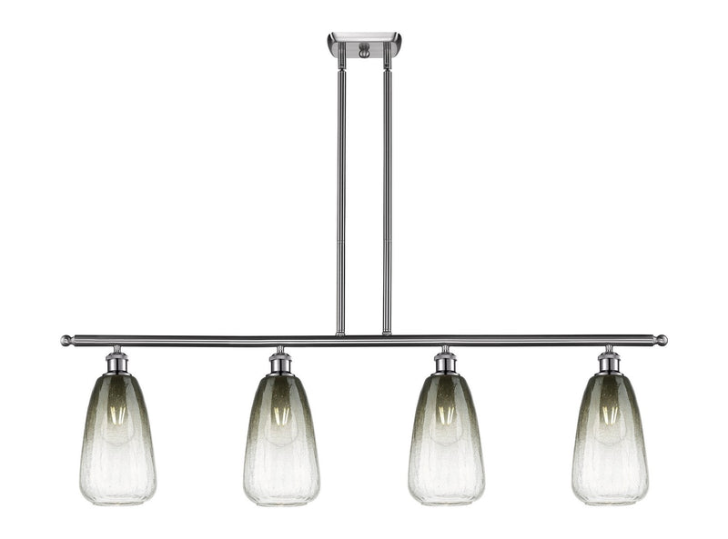 Innovations 516-4I-SN-G480-6SL Four Light Island Pendant, Brushed Satin Nickel