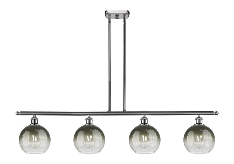 Innovations 516-4I-SN-G483-8SL Four Light Island Pendant, Brushed Satin Nickel