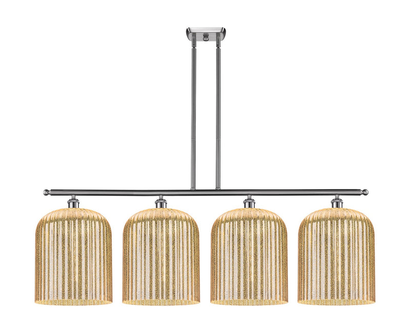 Innovations 516-4I-SN-G559-12ME Four Light Island Pendant, Brushed Satin Nickel