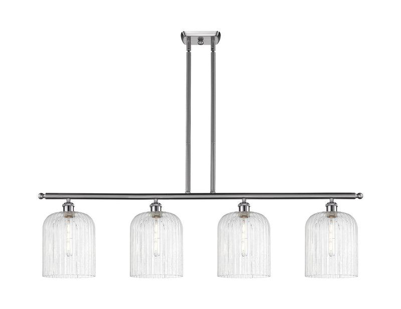 Innovations 516-4I-SN-G559-8SDY Four Light Island Pendant, Brushed Satin Nickel