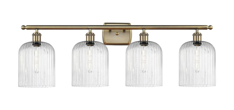Innovations 516-4W-AB-G559-8SDY Four Light Bath Vanity, Antique Brass