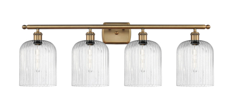 Innovations 516-4W-BB-G559-8SDY Four Light Bath Vanity, Brushed Brass
