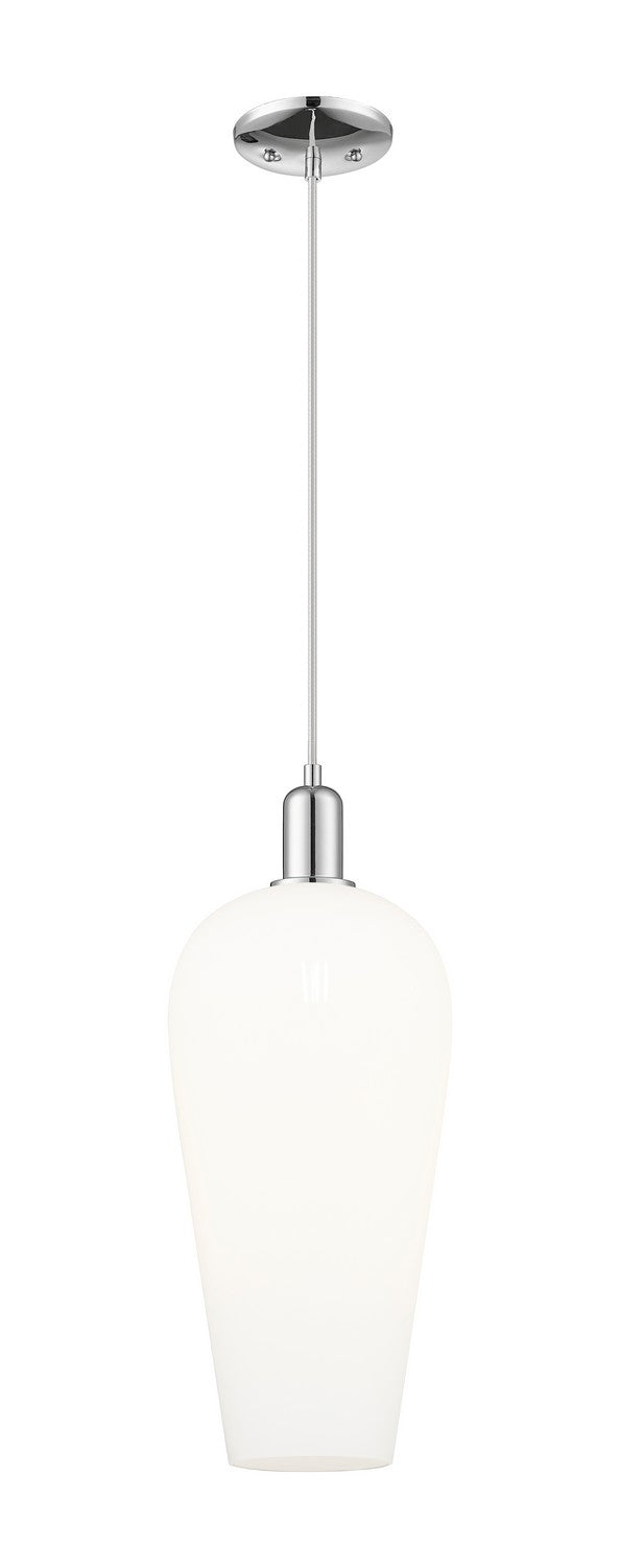 Innovations 716-1P-PC-G456-8WH One Light Mini Pendant, Polished Chrome