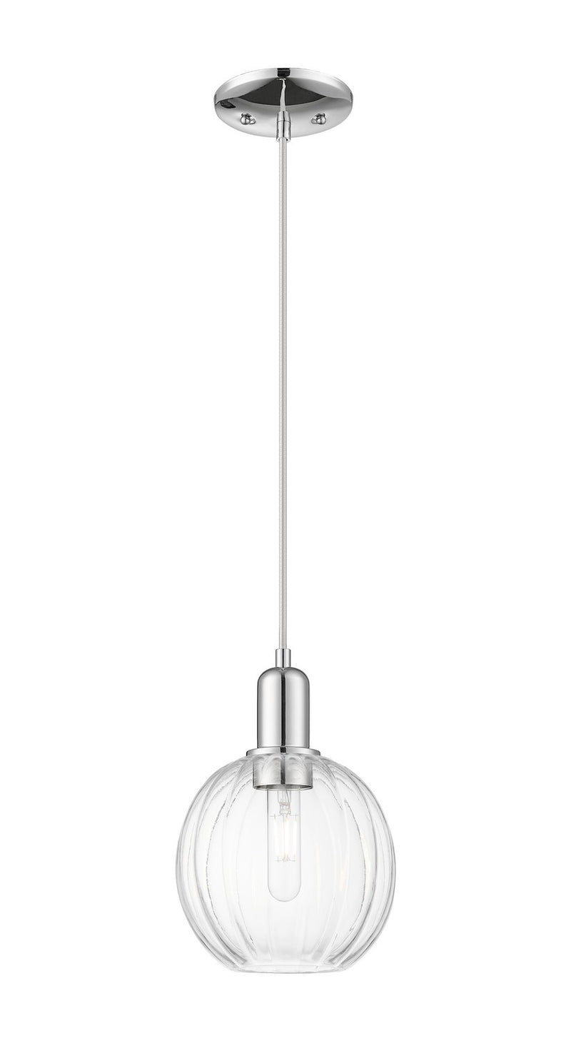 Innovations 716-1P-PC-G458-7CL One Light Mini Pendant, Polished Chrome