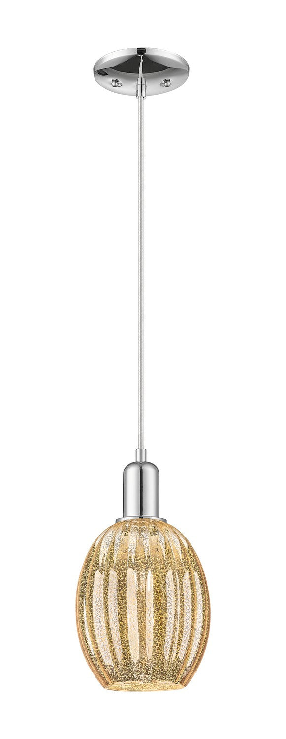 Innovations 716-1P-PC-G459-6ME One Light Mini Pendant, Polished Chrome